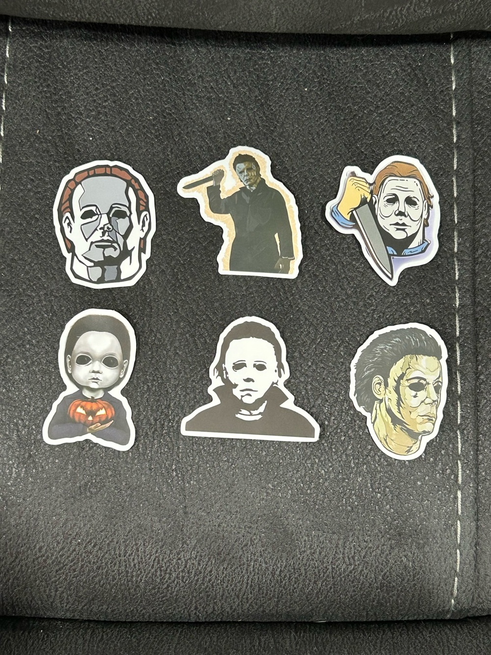 Halloween/Michael Myers sticker lot of 6! NEW